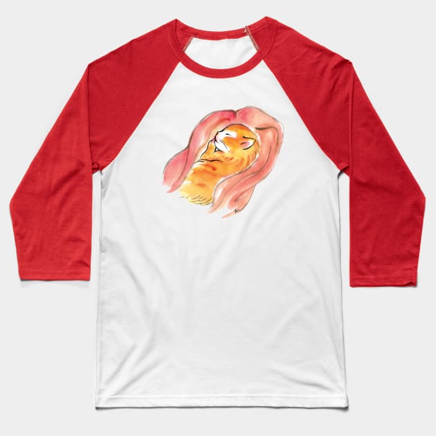 Golden cat baby Baseball T-Shirt by juliewu